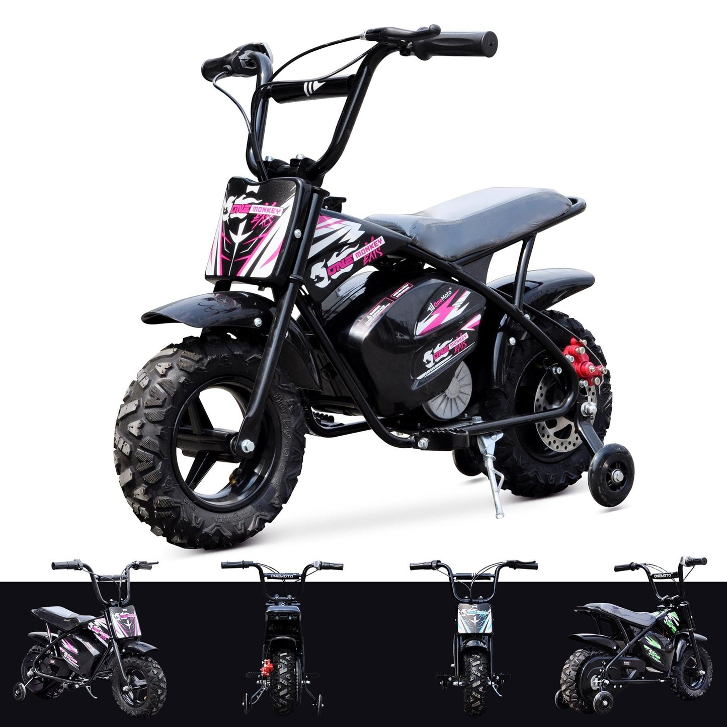 Kids 24V 250W Ride on Motorbike Money Bike - OneMonkey