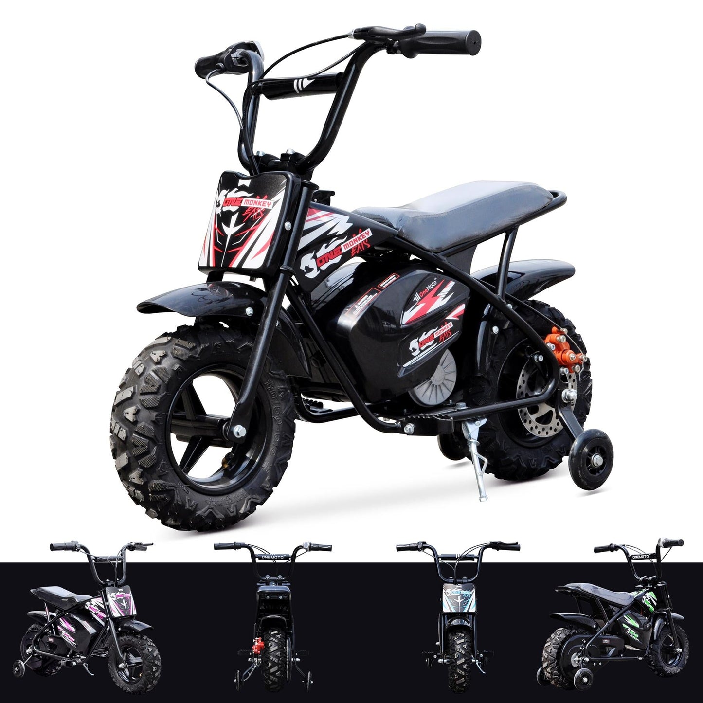 Kids 24V 250W Ride on Motorbike Money Bike - OneMonkey