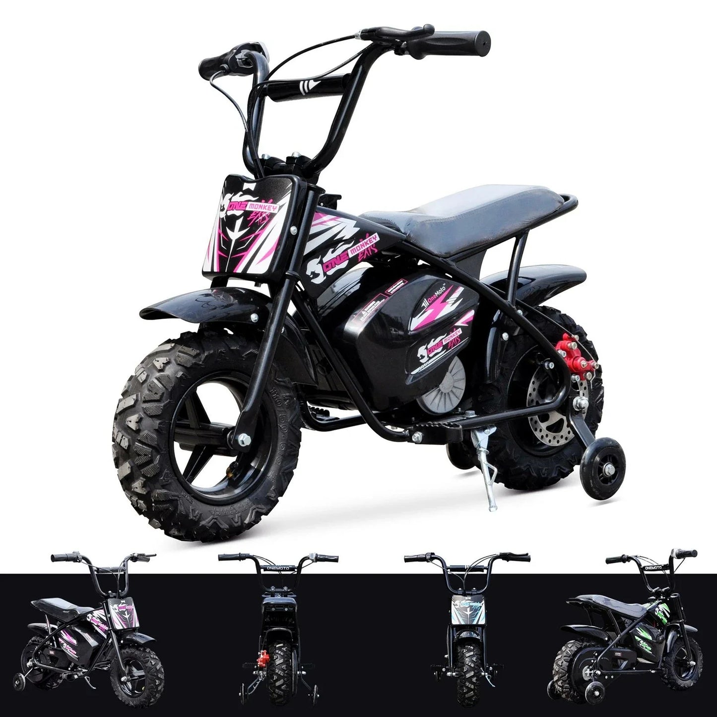 Kids 24V 250W Ride on Motorbike Money Bike - OneMonkey