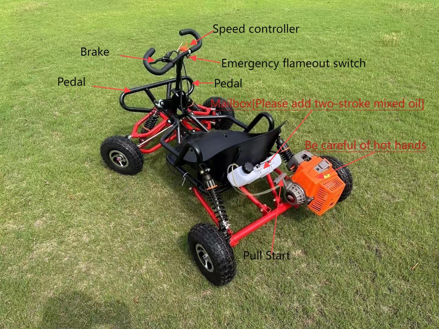 Mountain All-Terrain Off-Road Kart