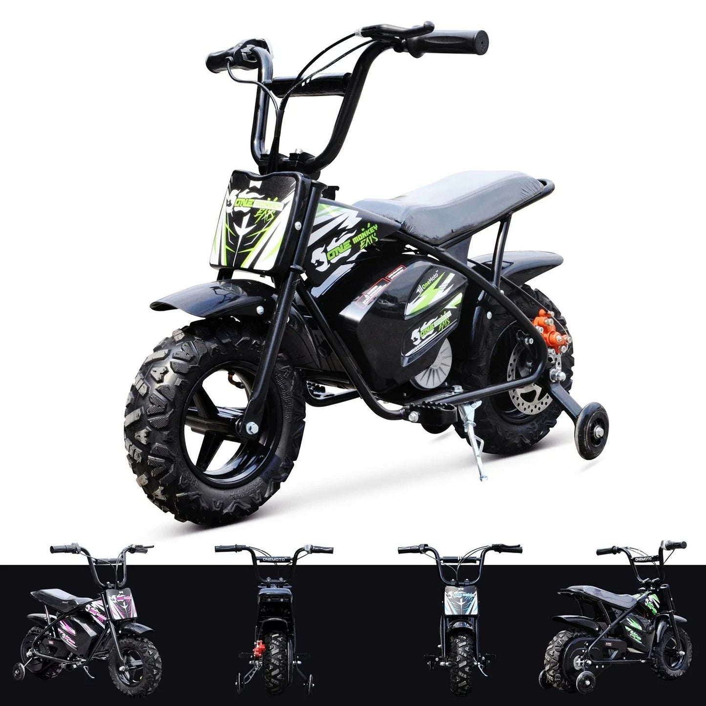 Kids 24V 250W Ride on Motorbike Money Bike - OneMonkey
